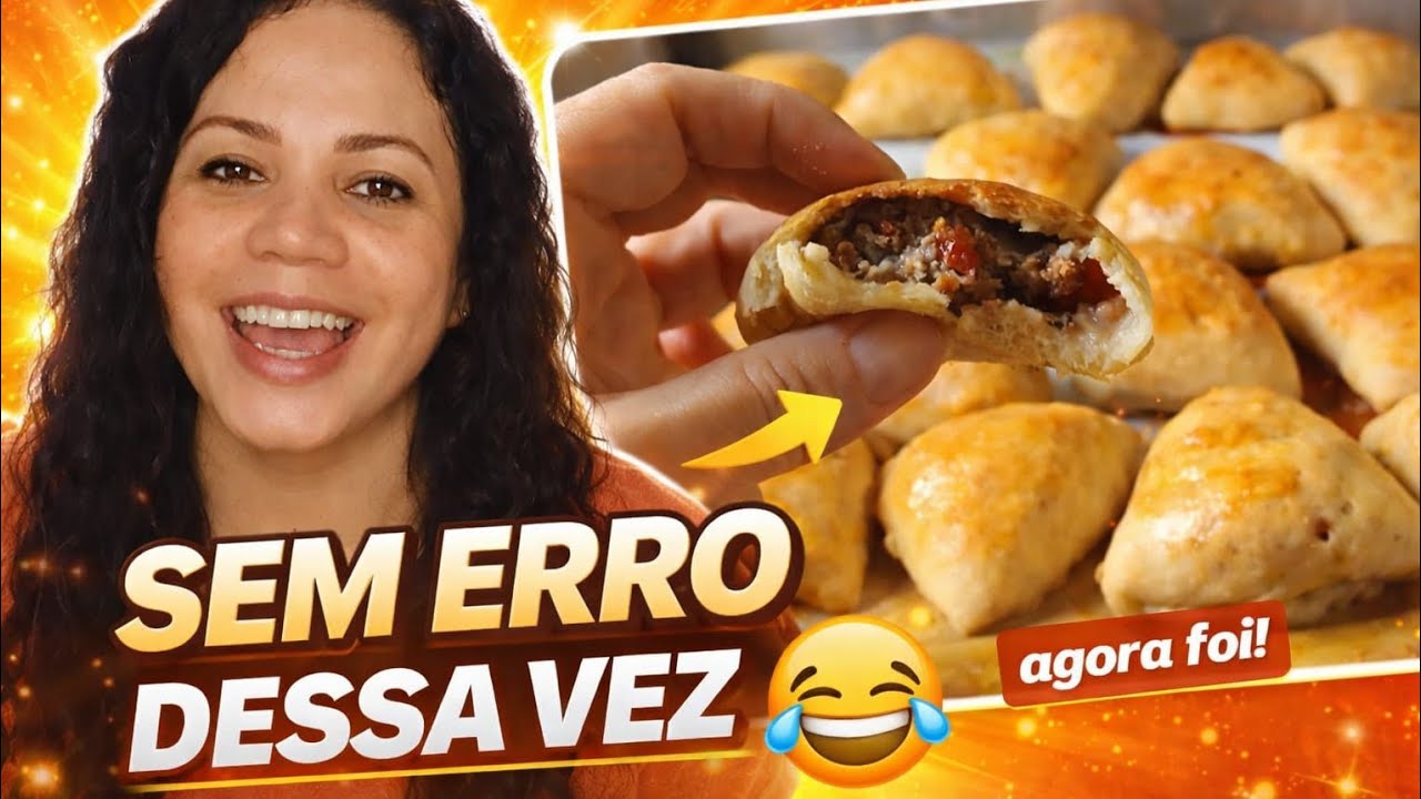 Da receita que deu errado à esfirra que deu certo...Sem erros agora!😂