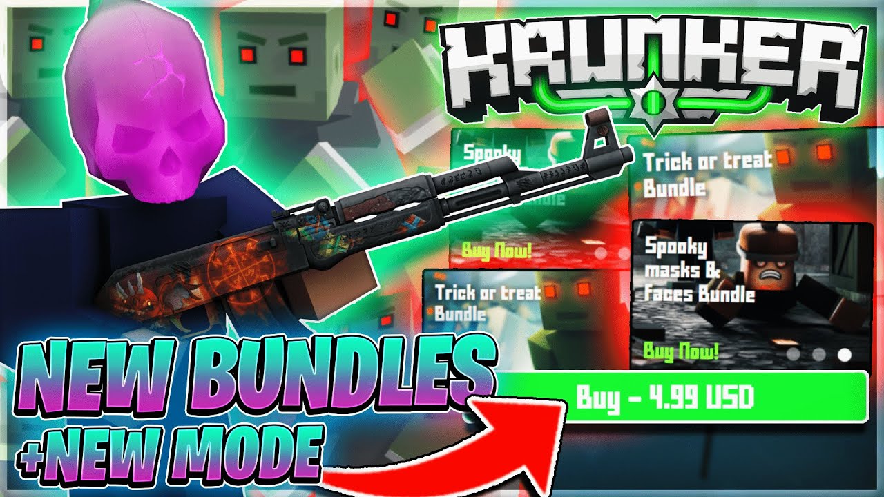 *NEW* Krunker.io HALLOWEEN Event And Bundles! (INSANE CONTRABANDS..)