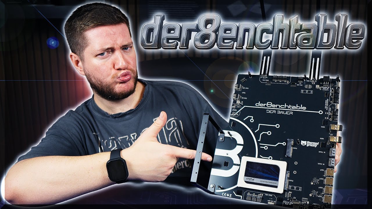 Ist DAS die BESTE TEST-BENCH aller ZEITEN!? der8enchtable ist THERMAL GRIZZLY EXZELLENZ!