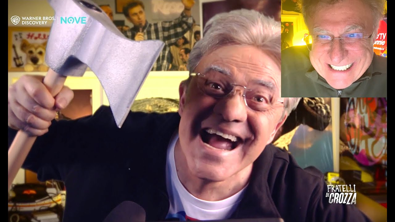 Crozza imita Red Ronnie (spirito e corpo, reincarnazione, Verità, animali, Christian Delord etc)