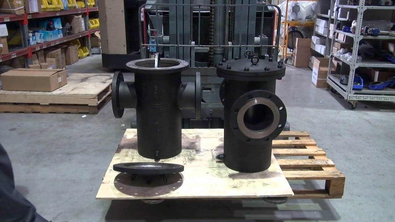 Cast Steel Basket Strainer