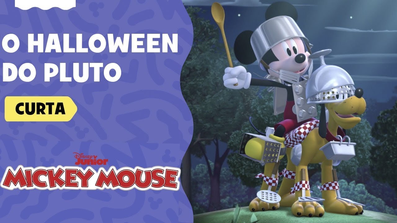 Mickey Mouse e Seu Amigo Pluto | O Halloween do Pluto