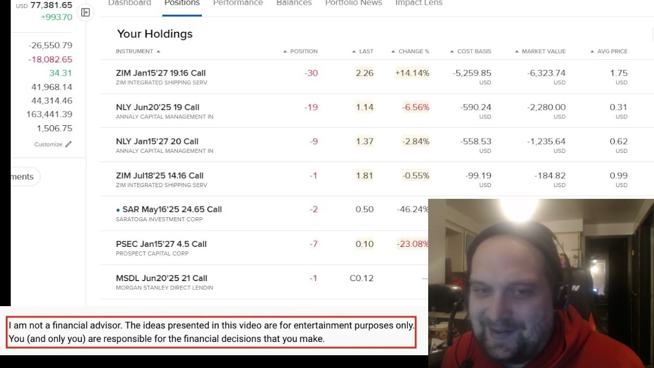 High-Yield Inventing Hobby Portfolio with Margin Potential. Big trading churn.  [Episode 20]