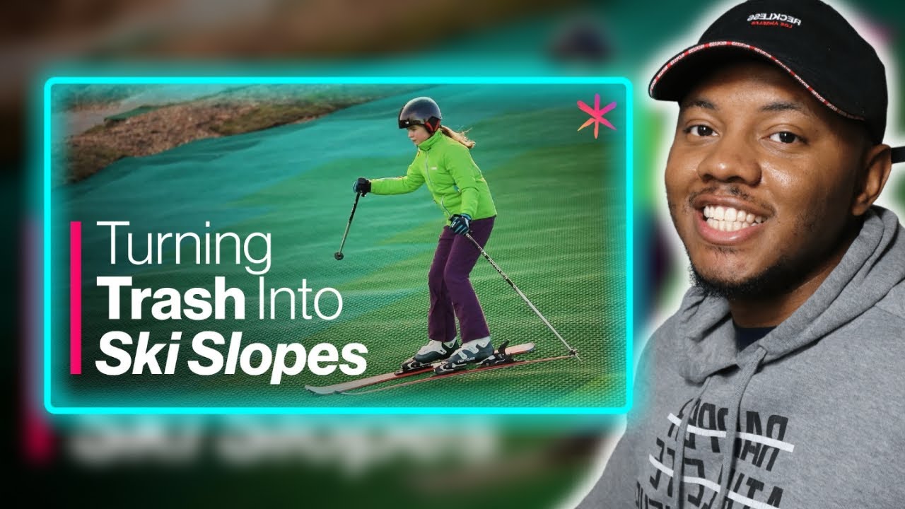 AMERICAN REACTS To Copenhagen Turns Trash Into Ski Slopes