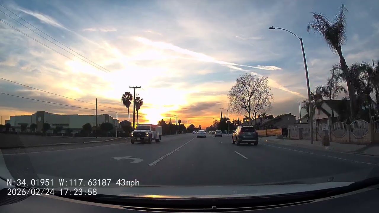 #Daily #Drive #Dashcam #South #California, #USA
