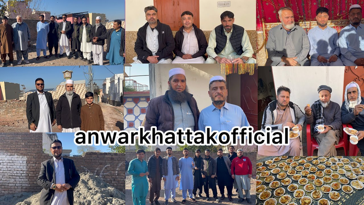 Ibrahimullah son of Waheedullah engagement program, Mohalla Thathar Khel Kotli Kalan