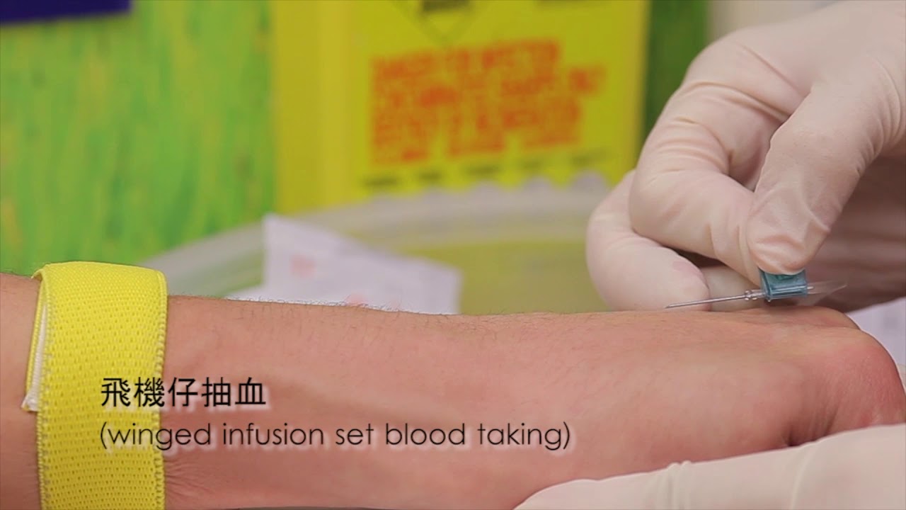 HKILD Winged Infusion Set Blood