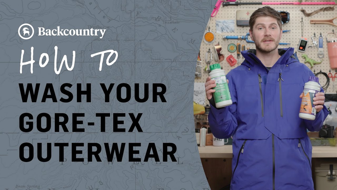Как стирать одежду и верхнюю одежду GORE-TEX + Советы по Nikwax