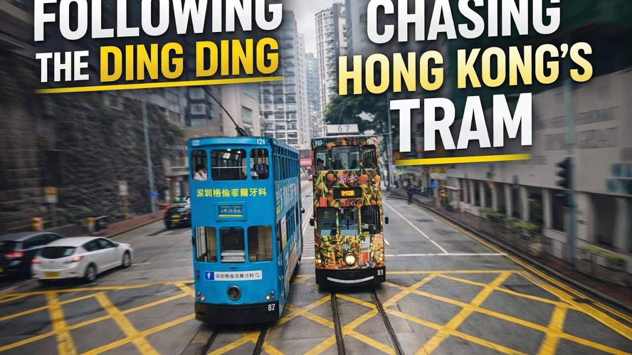 Riding the Hong Kong Ding Ding 🇭🇰