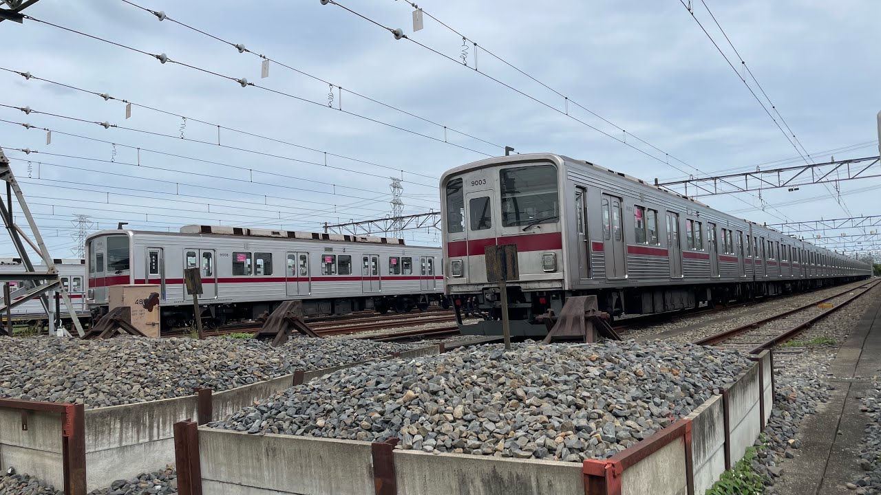 【主電動機真上で録音】東武9000系(東急東横線直通)渋谷→武蔵小杉　走行音
