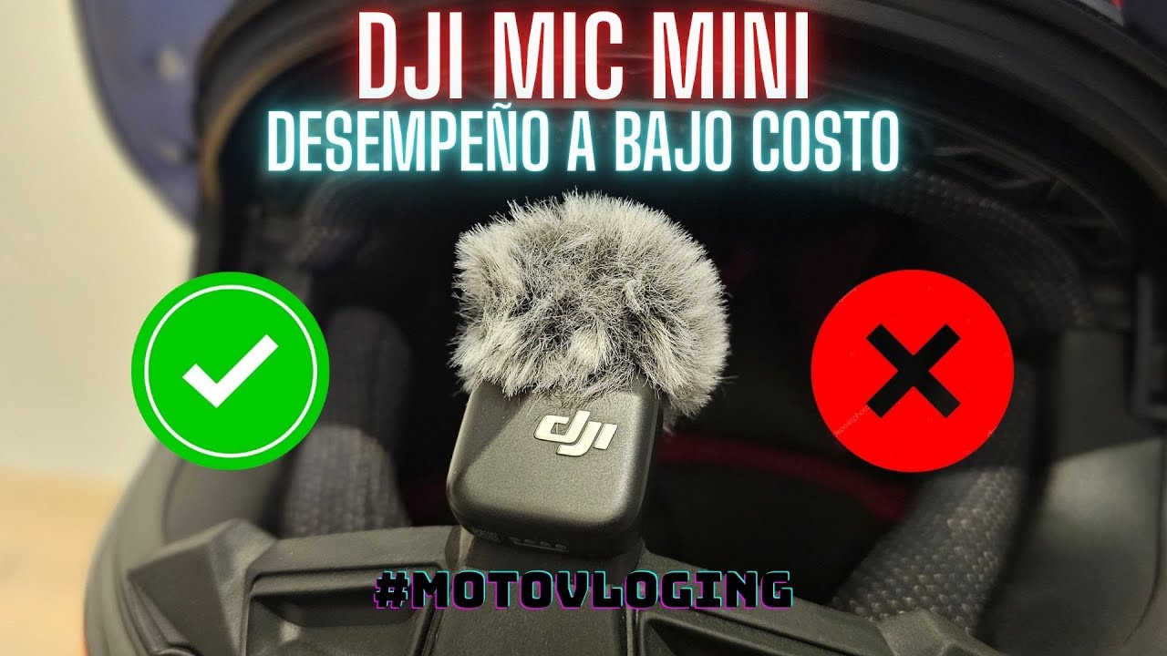 DJI Mic Mini: ¿el REY del precio/calidad para motovlog? | Unboxing, instalación, análisis y consejos