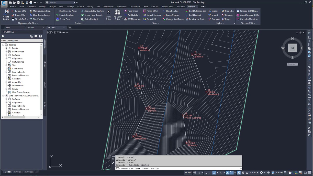 SincPac: BuildSelectionSet