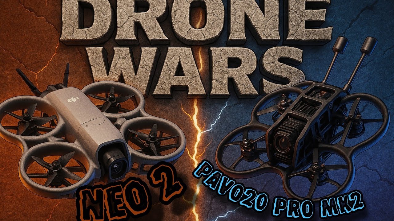 ВОЙНА ДРОННЫХ ДРОНОВ: Betafpv Pavo20 Pro Mk2 против DJI Neo 2 &mdash; КТО НАСТОЯЩИЙ король квадрокоптеров?