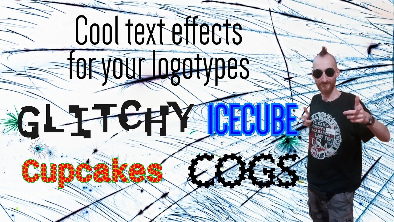 How to make glitchy (Matrix style) text in Inkscape - this and more cool effects for logotypes