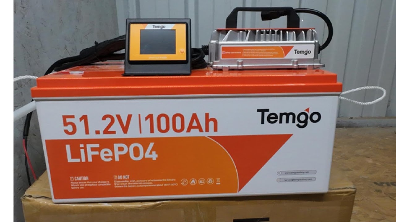 Распаковка аккумулятора для гольф-кара Temgo 48V 100Ah + неожиданный выигрыш.