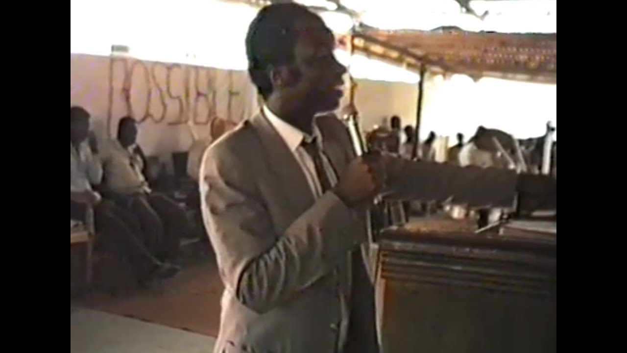 Bishop David Oyedepo @ 1987 Easter Faith Convention. Don't Despise the Days of Little Beginning.