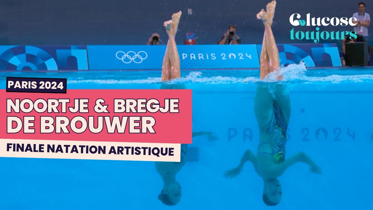 JO Paris 2024 : Performance de Noortje et Bregje de Brouwer en Finale de Natation Artistique