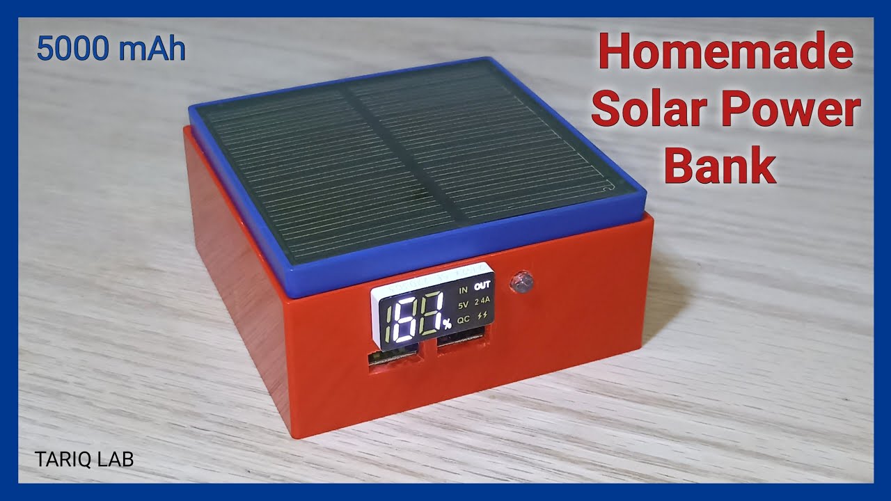 How To Make A Solar Power Bank