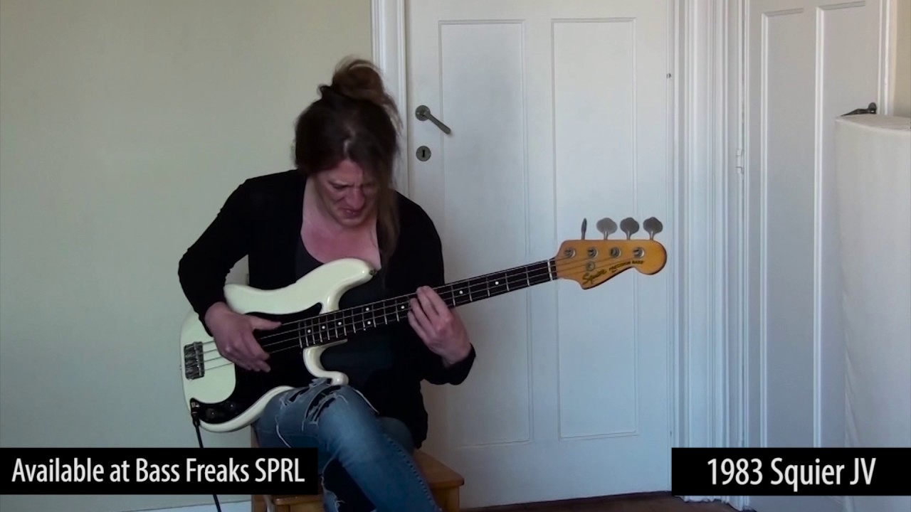 Squier JV PB62-50 Live Demo - BassFreaks.net