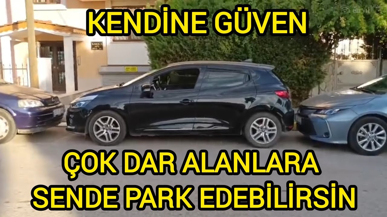 ÇOK DAR ALANLARA PARALEL PARK NASIL YAPILIR 