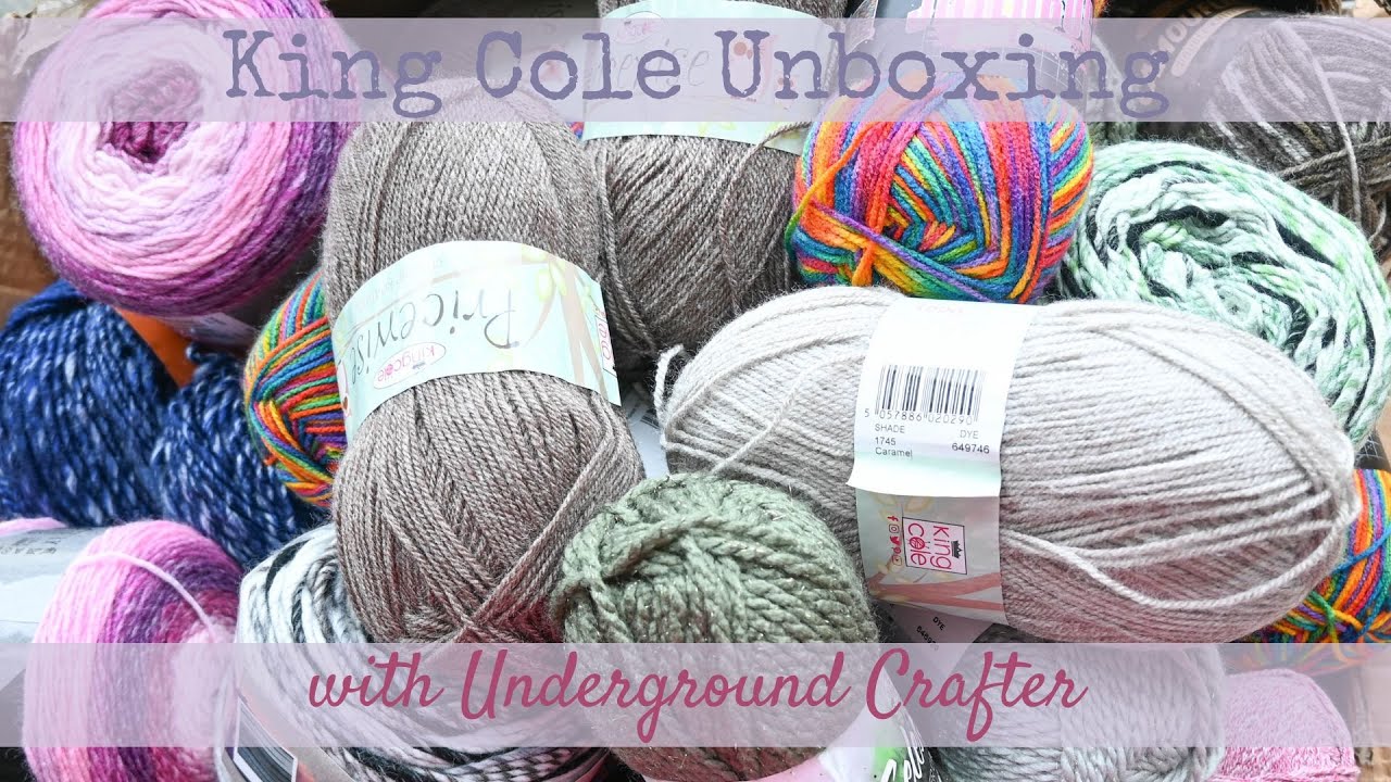 Yarn Unboxing: 2024 King Cole North American Brand Ambassador Welcome Box