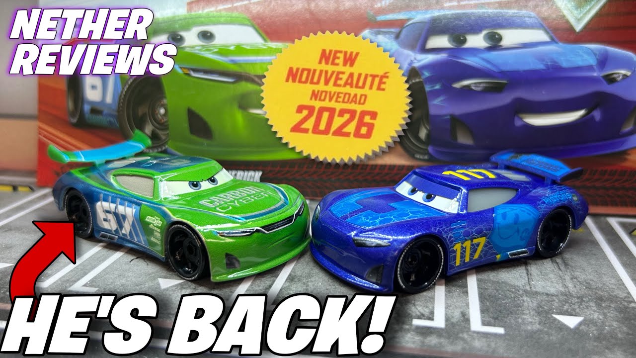 Джим Реверик (67) ВЕРНУЛСЯ! &mdash; Обзор Disney Cars Jim and Spikey Fillups (2026)! &mdash; NetherReviews