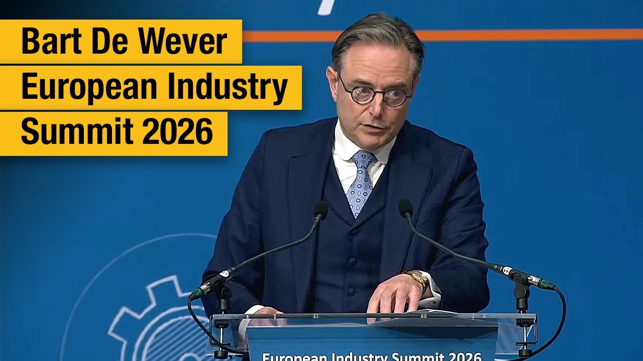 Bart De Wever European Industry Summit 2026