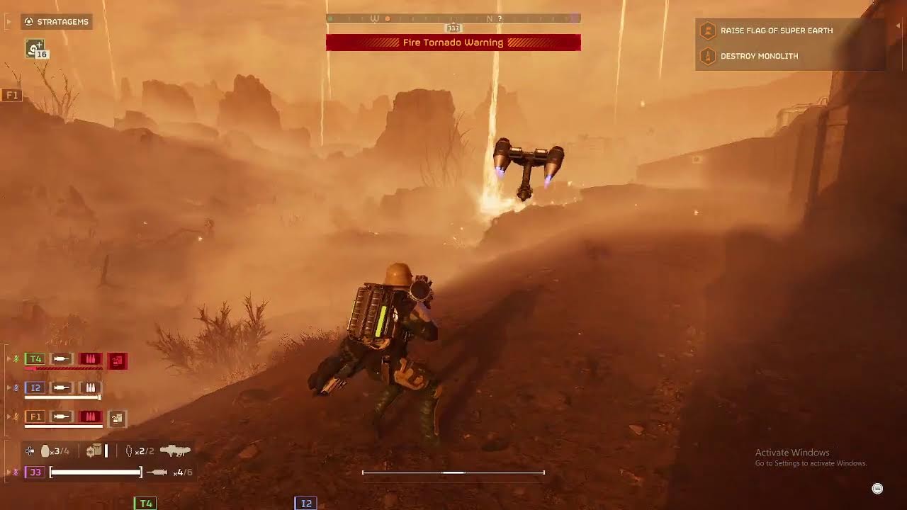 AND AGAIN   HELLDIVERS