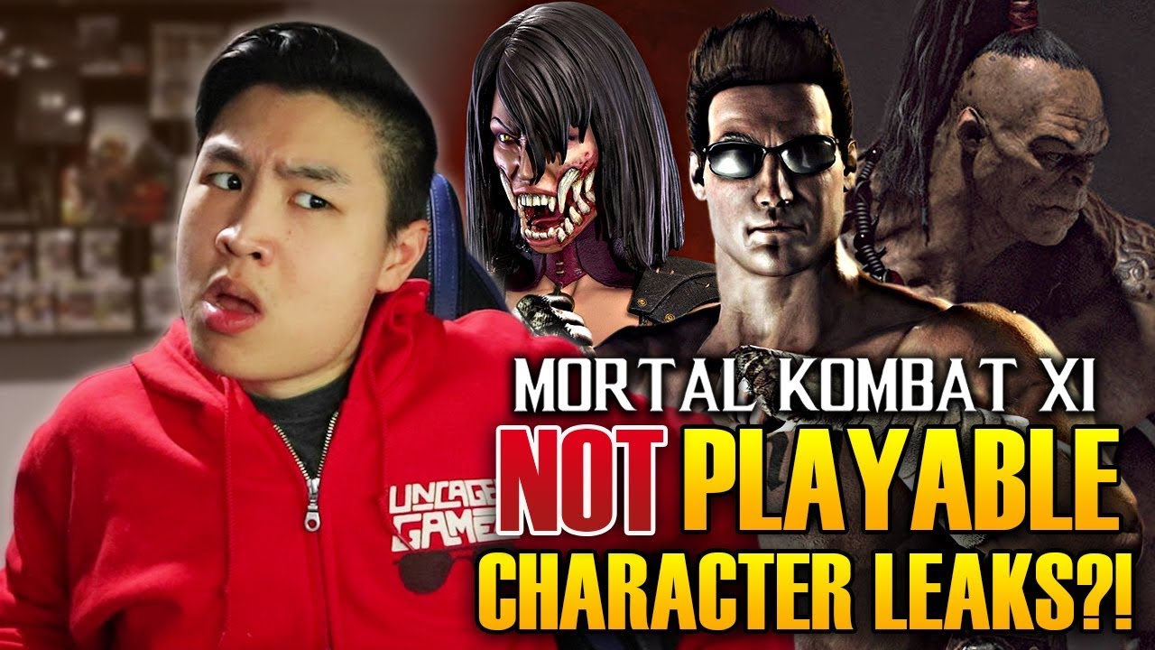 MORTAL KOMBAT 11 - STORY, NON-PLAYABLE CHARACTERS & MORE LEAKED?!