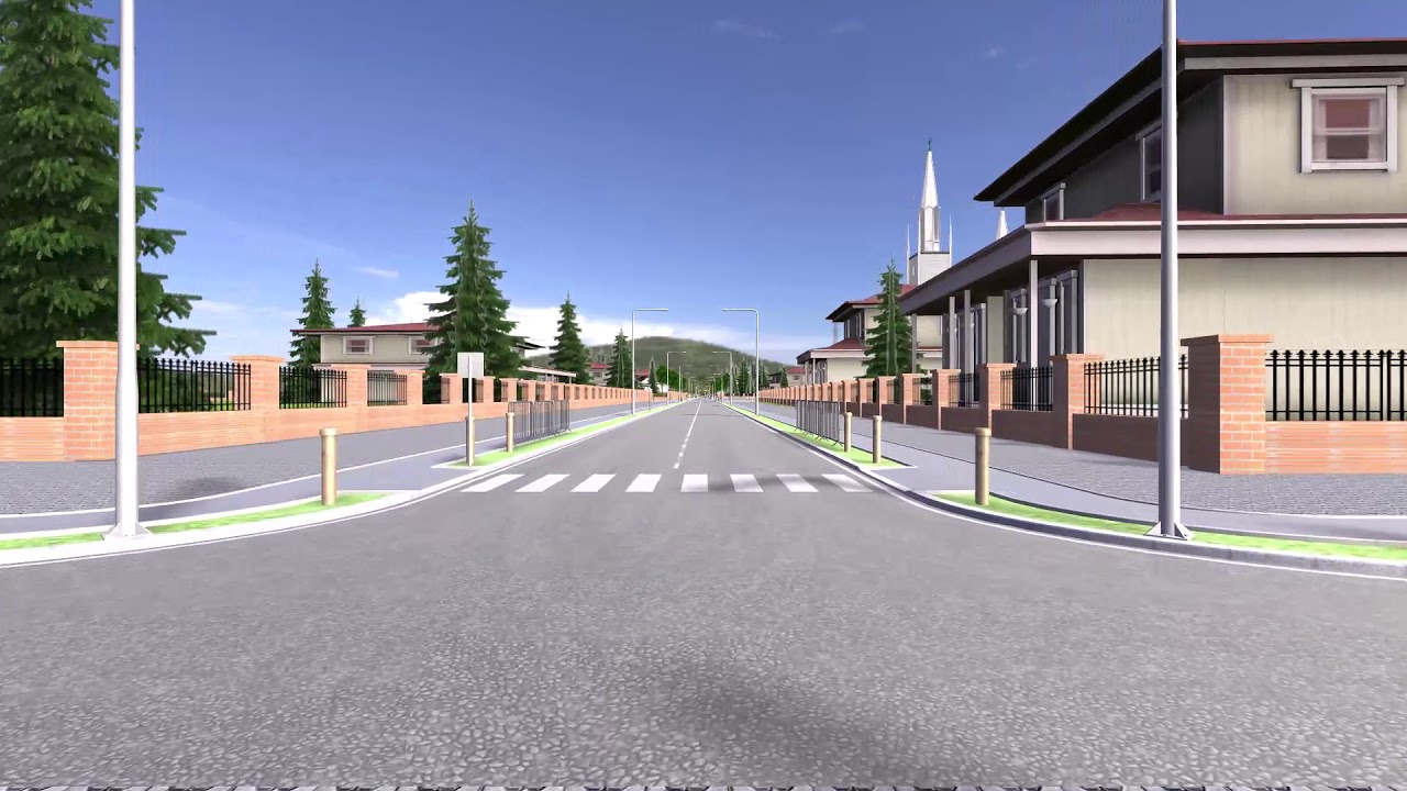 unity3d city view demo artwork