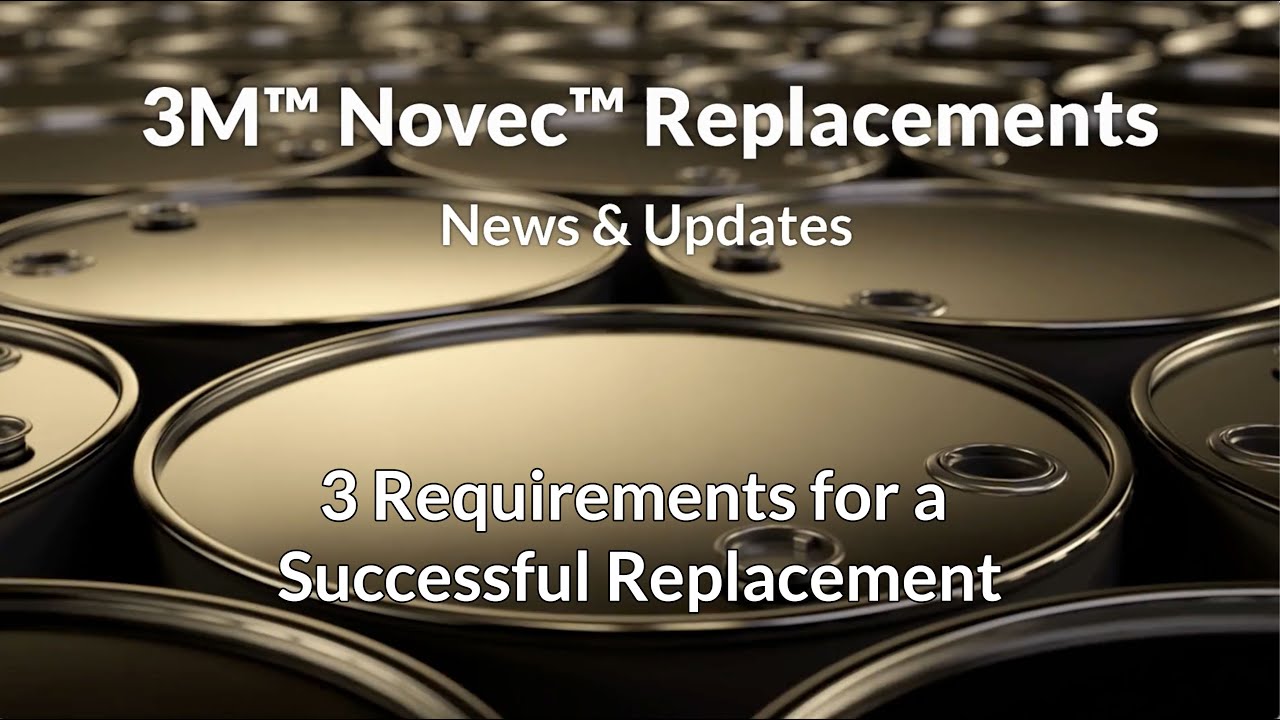 Replacing 3M™ Novec™: 3 Requirements for a Successful Replacement