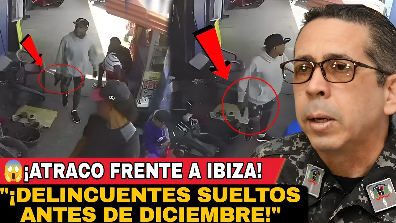  ¡LOS DELINCUENTES SE DESBOCAN ANTES DE DICIEMBRE! 😱 Atraco a mano armada frente a discoteca Ibiza
