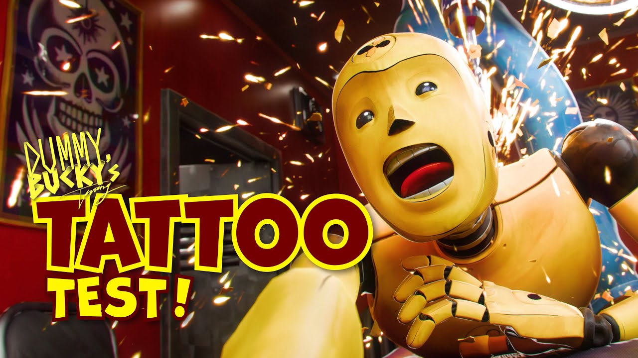 Dummy Bucky&rsquo;s Tattoo Test!