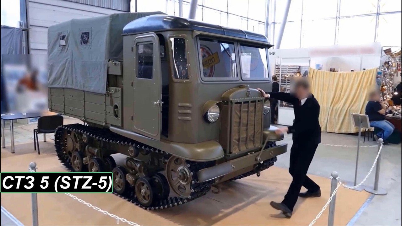 СТЗ 5 (STZ 5) - A Tracked Tractor