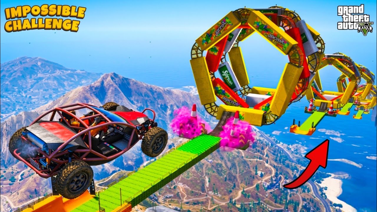 BUGGY CARS RAMP 🔥! IMPOSSIBLE CHALLENGE🔥!