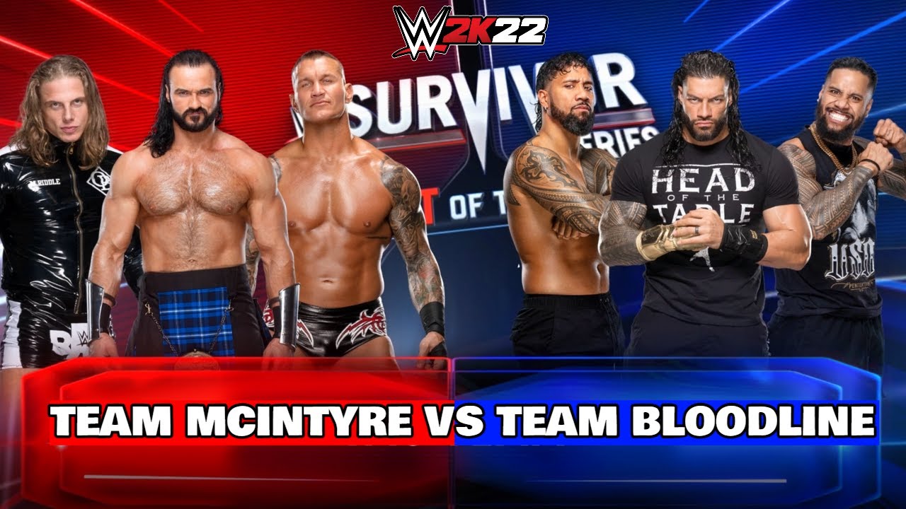 WWE 2K22 'Team Tribal Vs Team Warrior' Gameplay - WWE 2K22 LIVE Stream