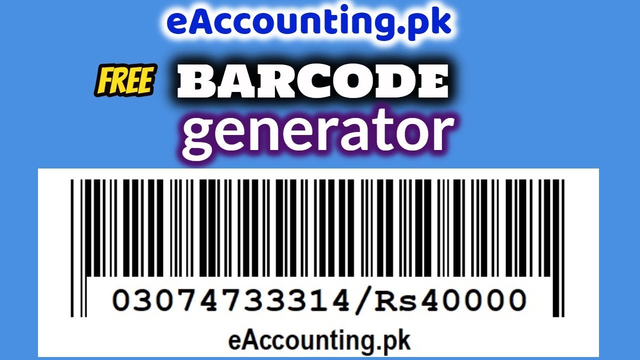 Free barcode labels and billing software (download link in description) 0307-4733314