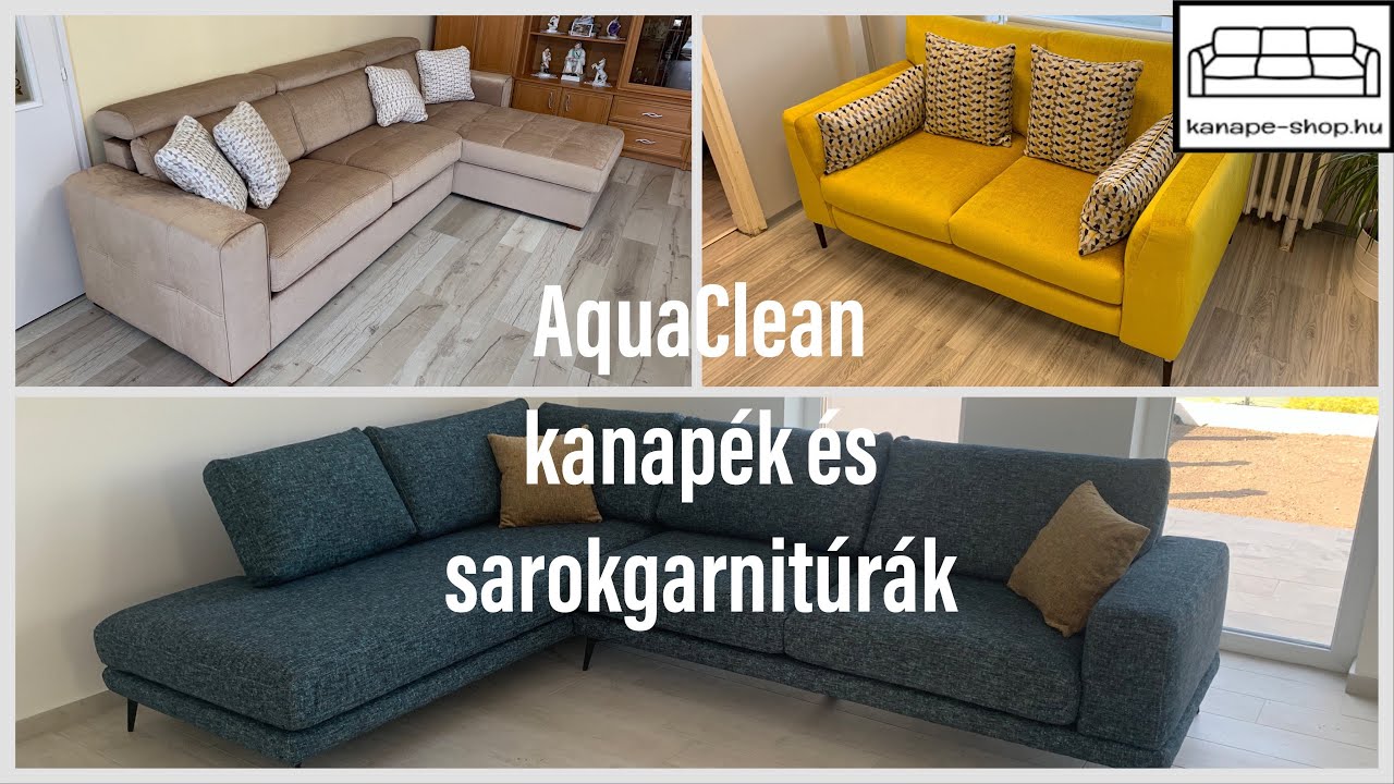 AquaClean kanapék | AquaClean sarokkanapék | AquaClean ülőgarnitúrák