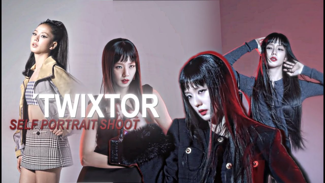 JISOO Self-Portrait SHOOT BEHIND TWIXTOR 4K