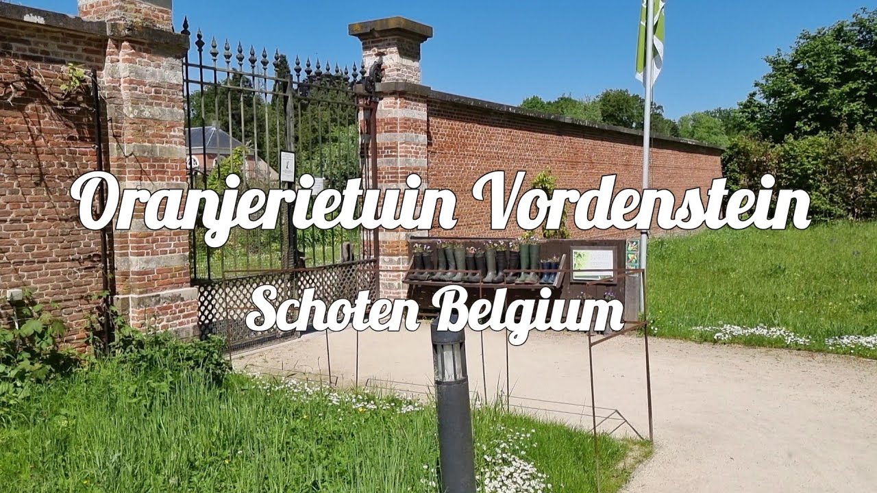 Oranjerietuin Vordenstein Schoten 4K