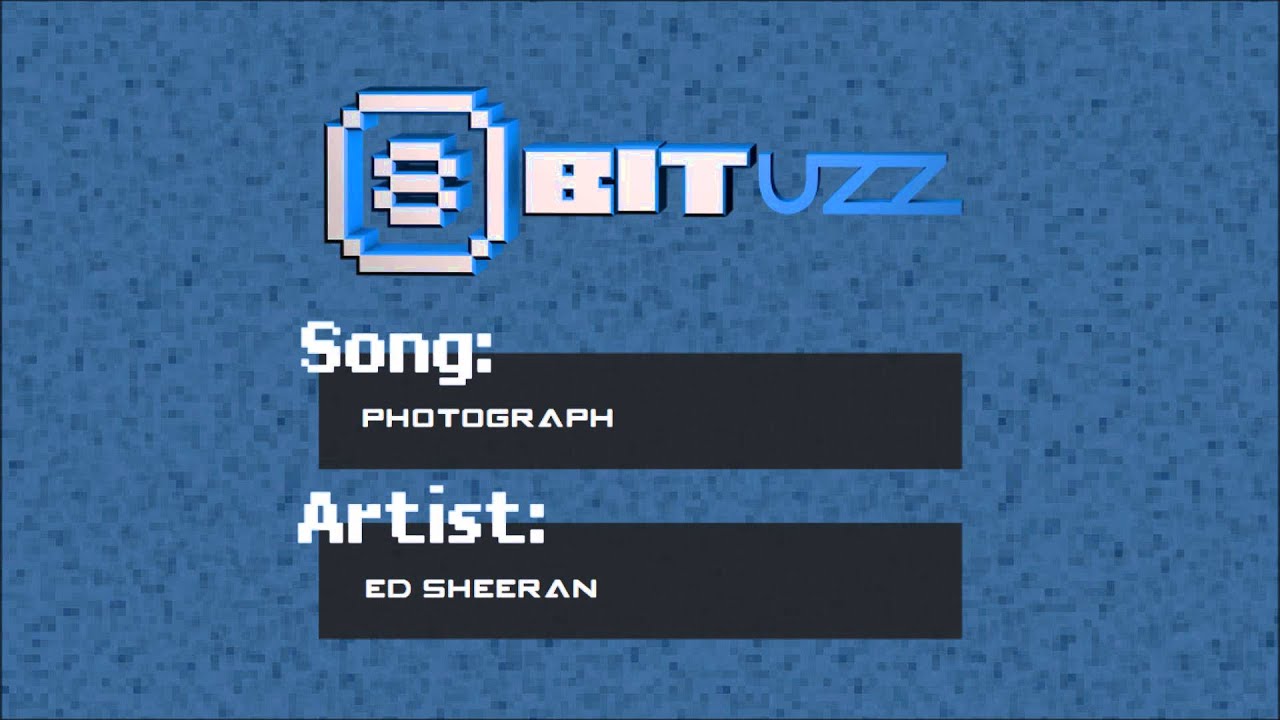 Photograph - Ed Sheeran - 8Bit