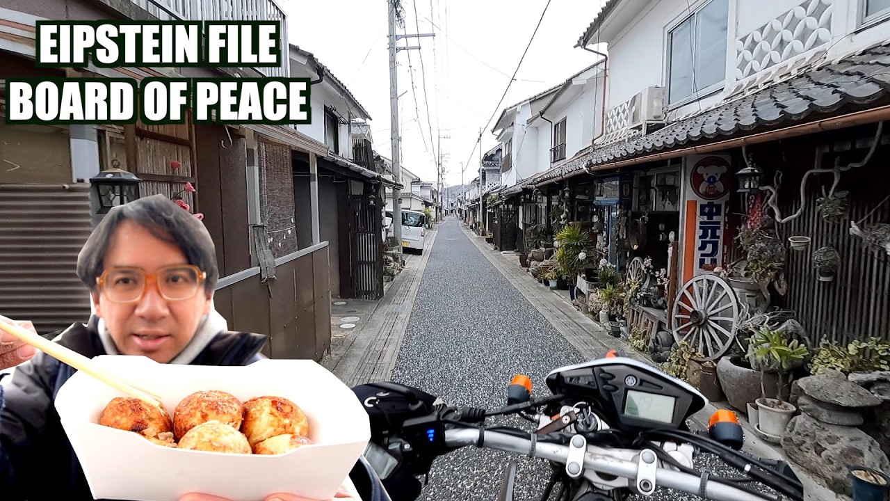 MOTOVLOG JAPAN MAKAN TAKOYAKI たこ焼き
