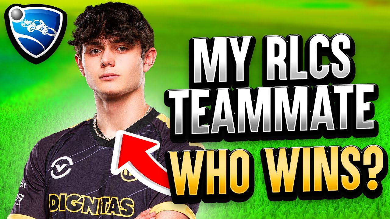 Can I beat MY RLCS TEAMMATE in 2v2? (ft. Joreuz)