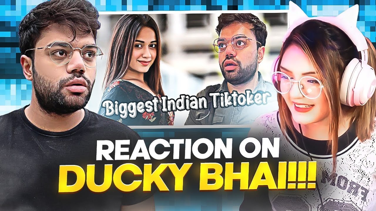 LILY REACTING TO @DuckyBhai 😍 | VLOG & ROASTING