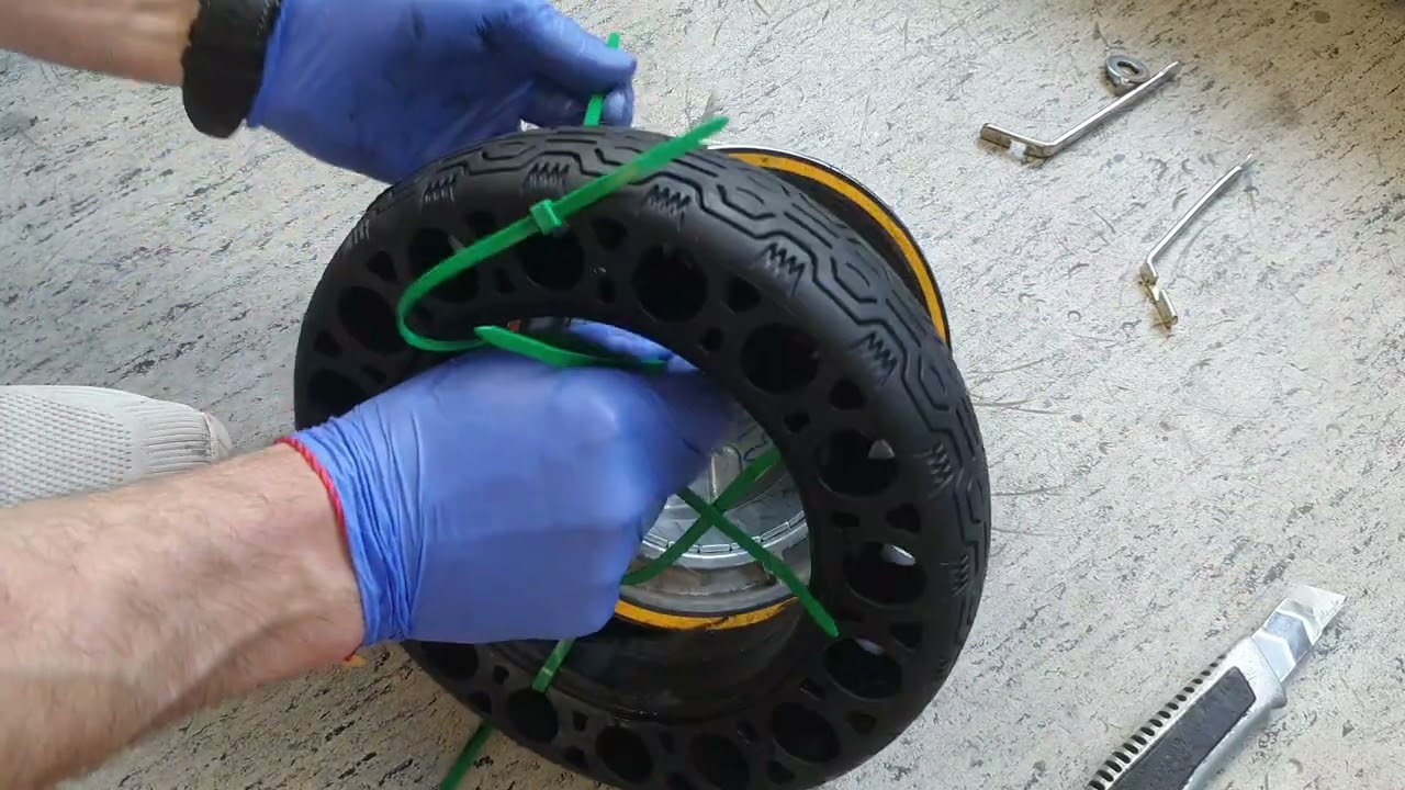SEGWAY NINEBOT G30 MAX | REAR SOLID TIRE INSTALLATION #G30MAX #NINEBOT
