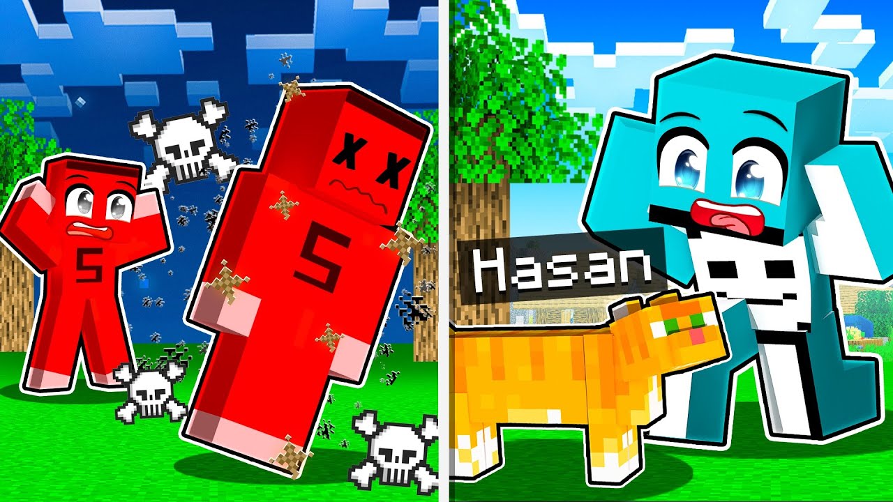 SAMET ÖLDÜKÇE HASAN KEDİ OLUYOR !! - Minecraft
