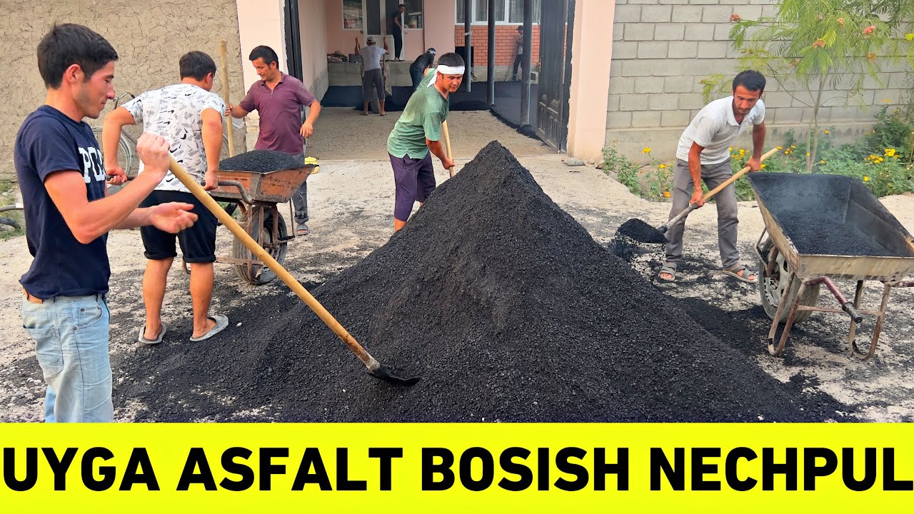 UYGA ASFALT BOSISH NECHPULGA TUSHADI 2023 IYUL
