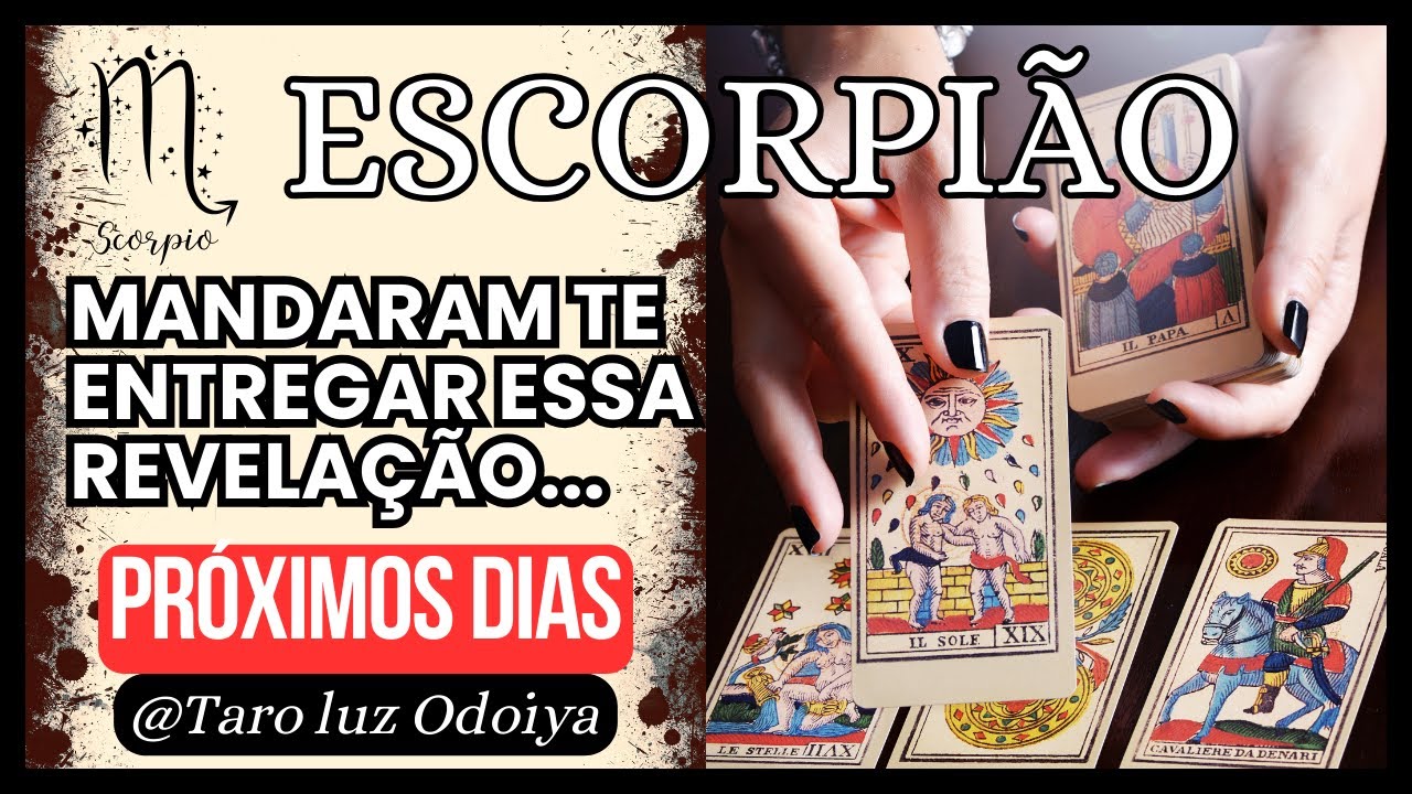♏ESCORPIÃO-ESSE SERÁ O MELHOR PRESENTE DA SUA VIDA... ESTAVA OCULTO É PREDESTINADO