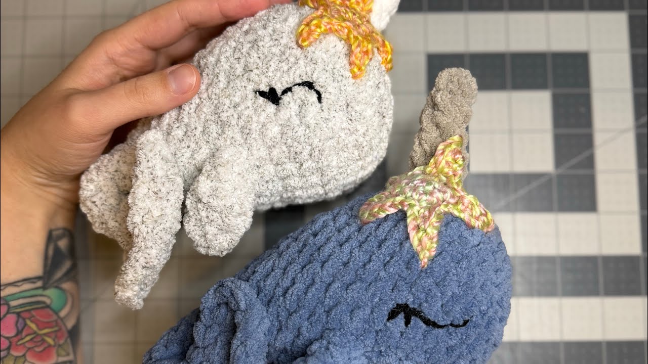 Sleepy eye & happy eye embroidered eye tutorial for amigurumi by @ThreeBearsNaturals-f1l 