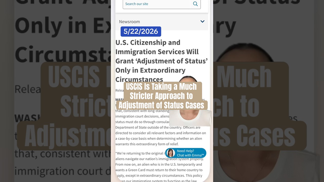 USCIS ужесточает подход к рассмотрению заявлений об изменении иммиграционного статуса